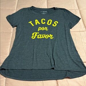 5/$25 Tacos Por Favor t-shirt size xxxl